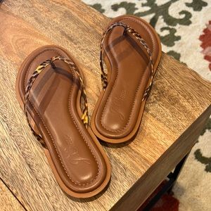 JCrew Tortoise Sandle